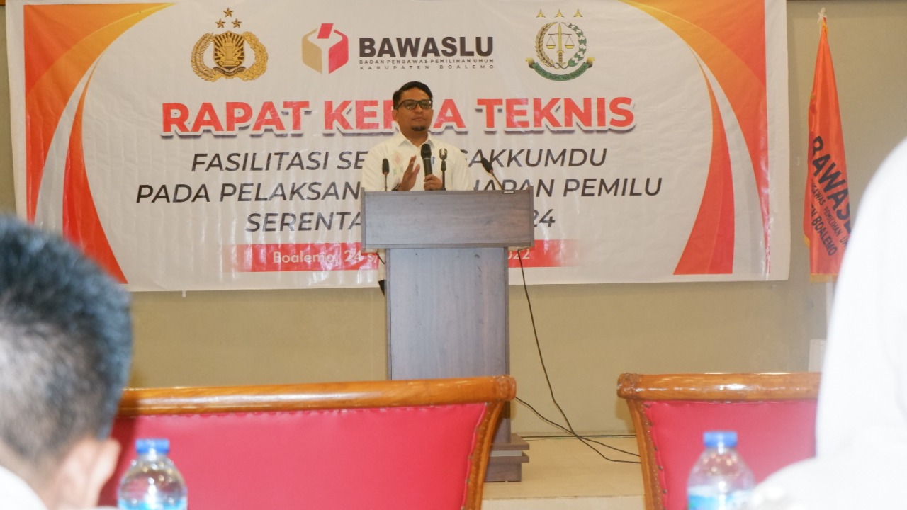 Rapat Teknis Sentra Gakkumdu, Idris : Tingkatkan Pencegahan Pelanggaran Pidana Pemilu