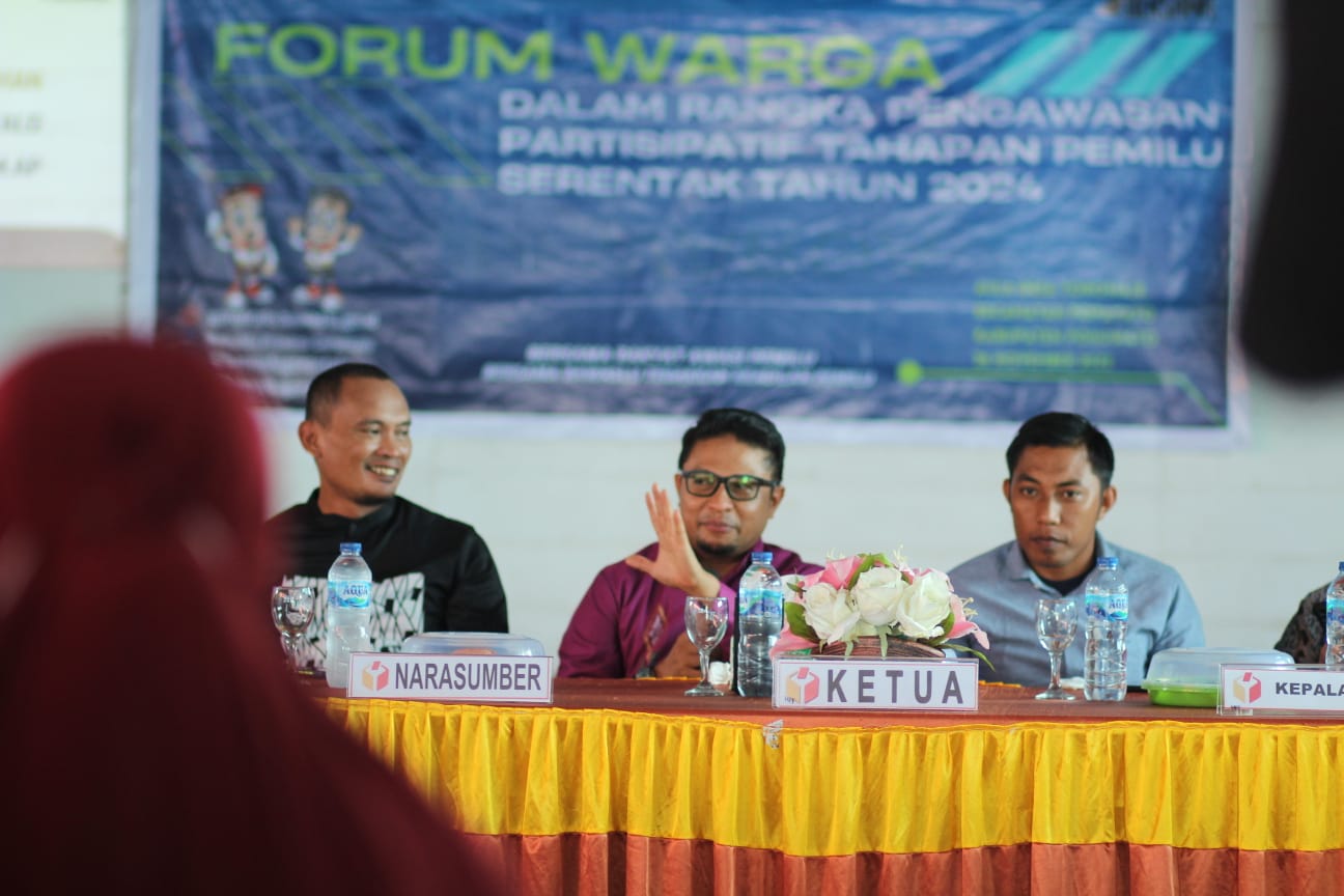 Idris Berharap Masyarakat Torosije Punya Komitmen Untuk Menolak Politik Uang