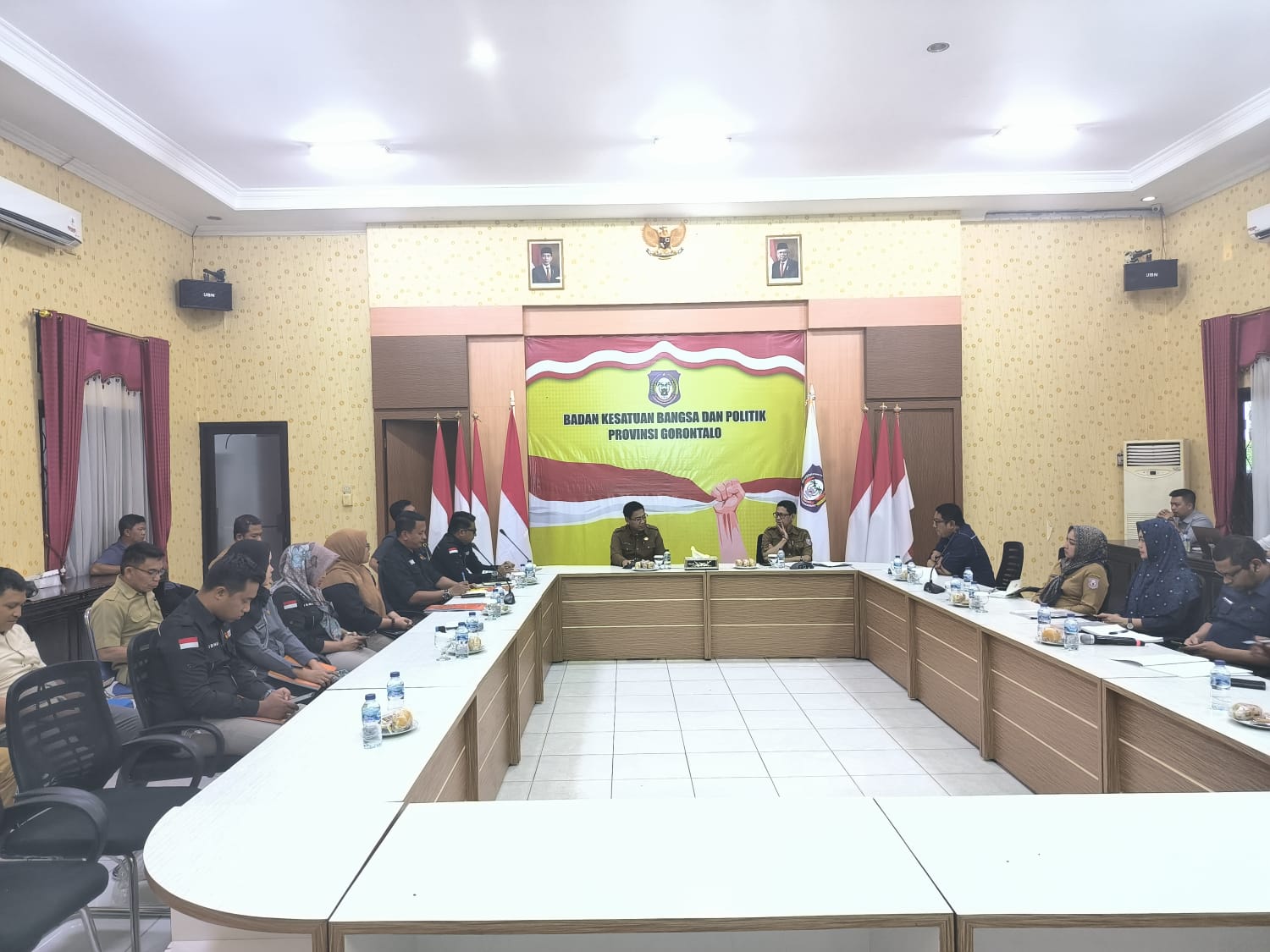 Bawaslu Provinsi Gorontalo Hadiri Rapat TAPD bersama Kesbangpol
