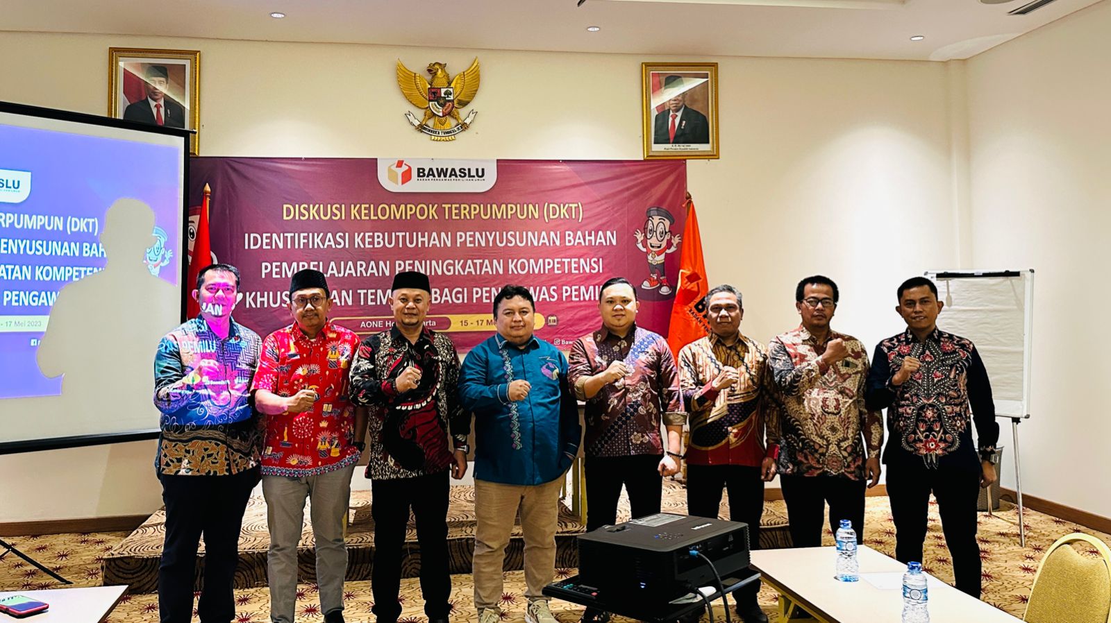 Amin Hadiri Diskusi Pembelajaran Kompetensi Pengawas Pemilu