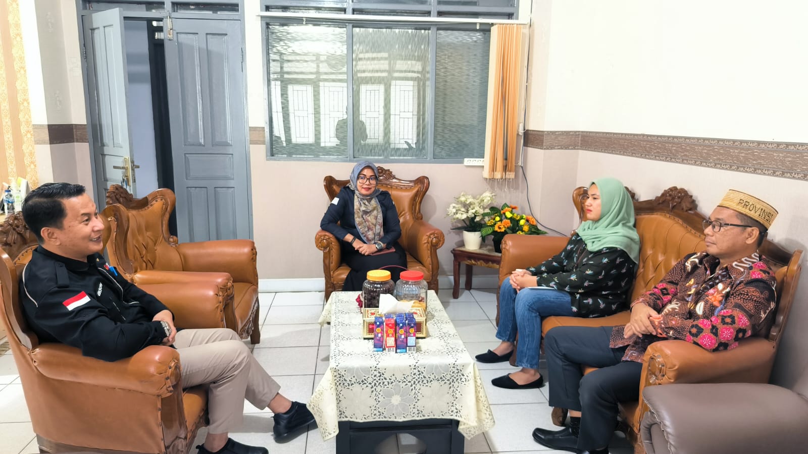 Nikson Entengo Terima Kunjungan Kepala KPPN Gorontalo