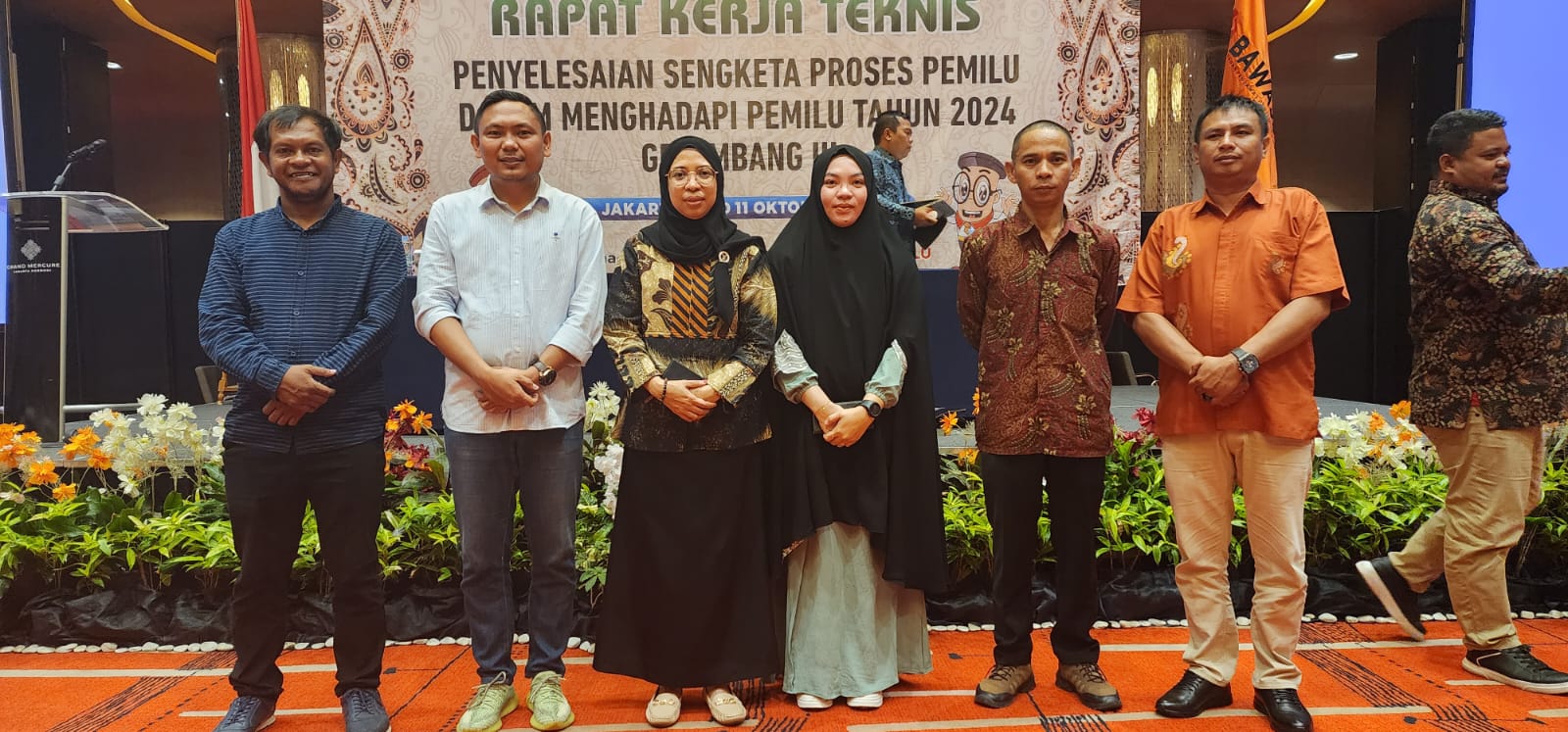 Bawaslu Provinsi Gorontalo Siap Hadapi Penyelesaian Sengketa Proses Pemilu, Lismawy Hadiri Rakernis Penyelesaian Sengketa Proses Pemilu Tahun 2024