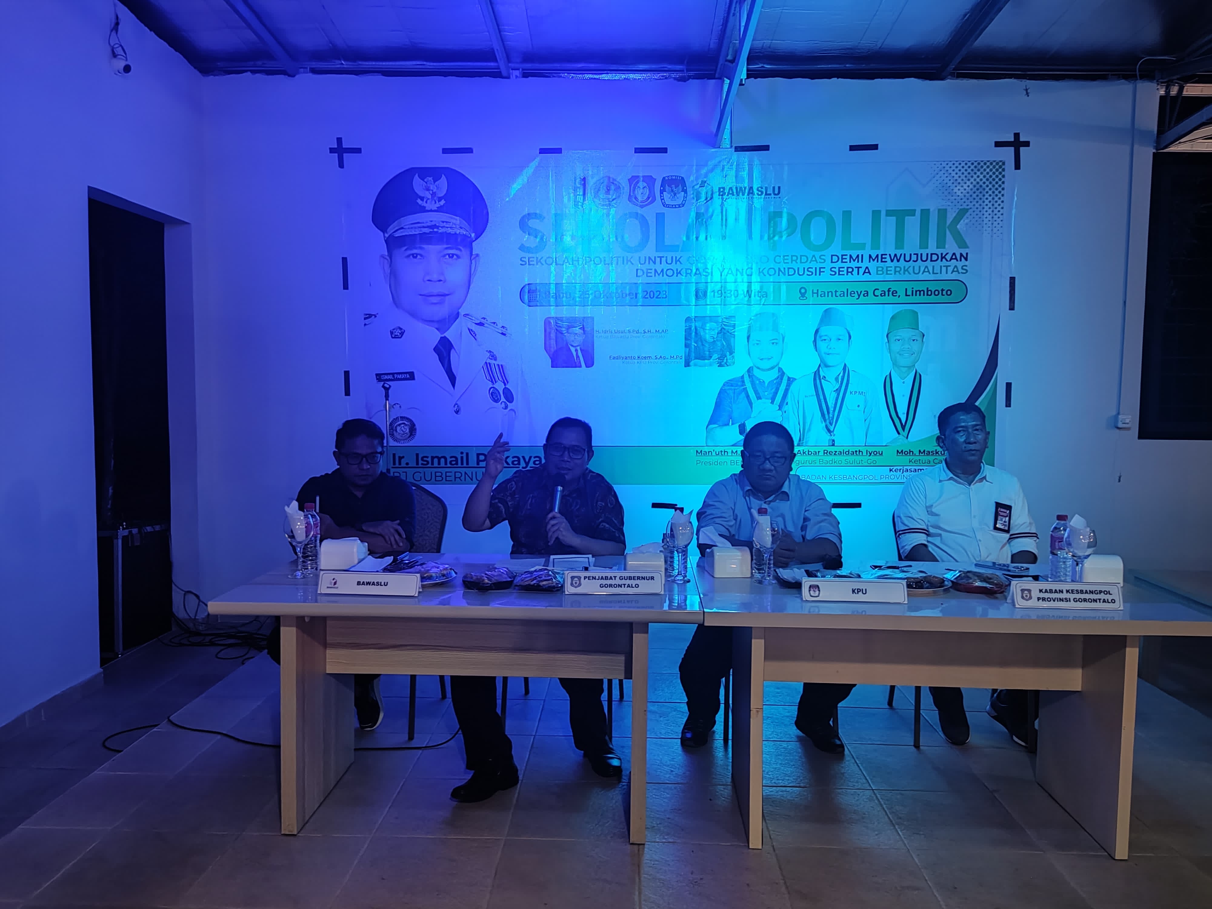 Hadiri Kegiatan Sekolah Politik, Idris Usuli Sampaikan Ini