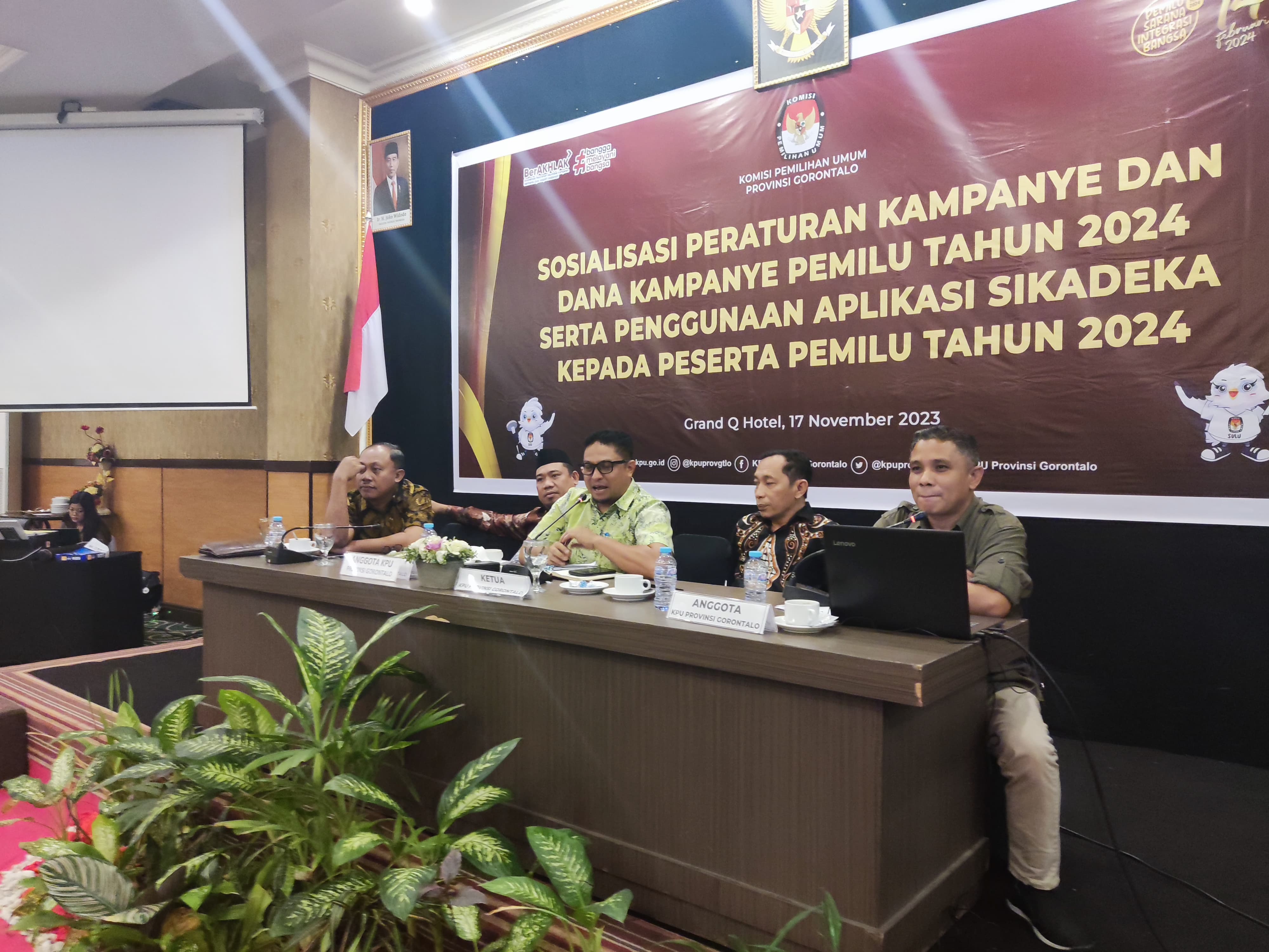 Ketua Bawaslu Gorontalo Idris Ingatkan Peserta Pemilu: Patuhi Aturan Kampanye untuk Pemilu 2024