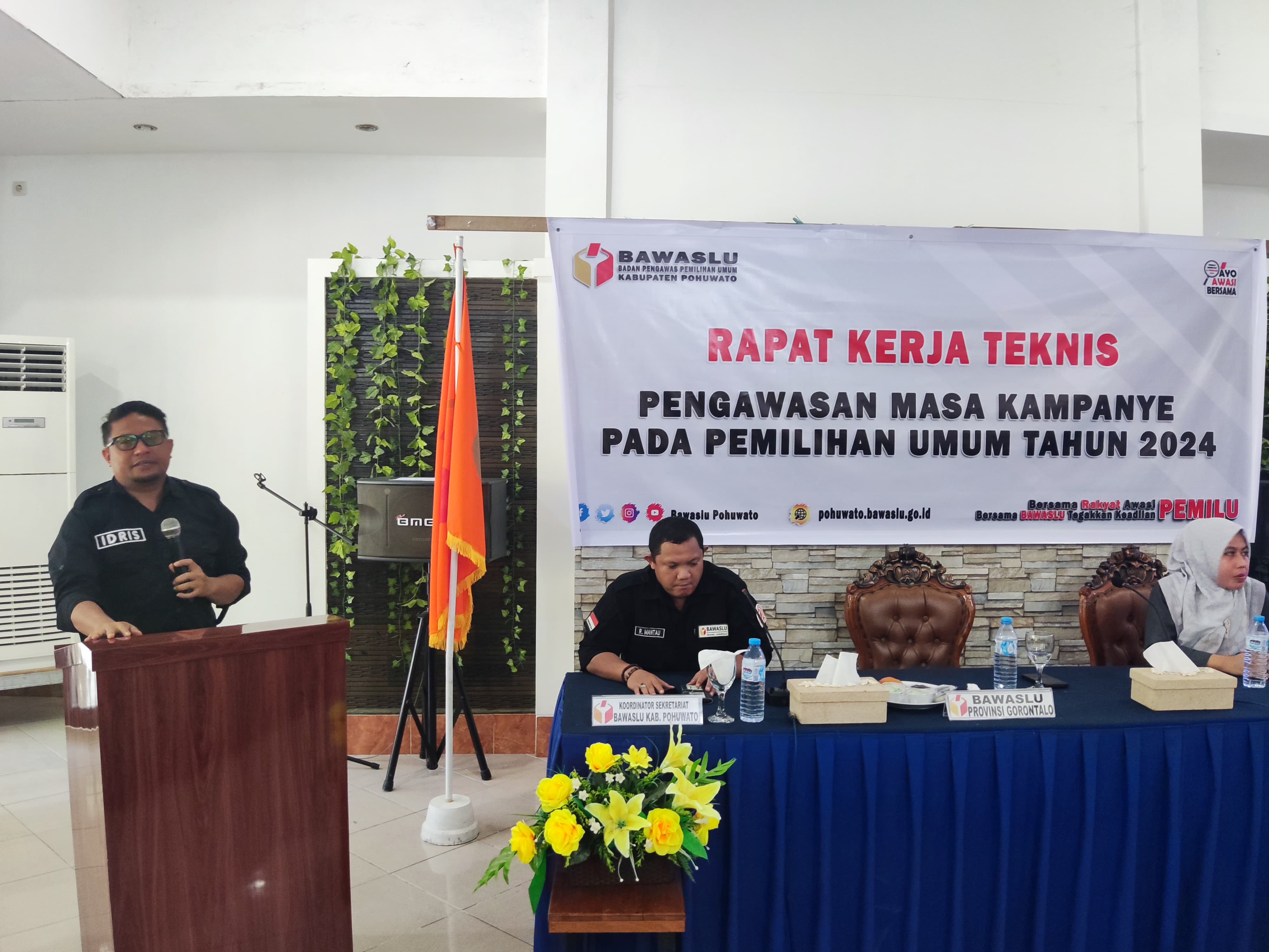 Idris Usuli: Jelang Tahapan Kampanye, Panwascam Diminta Maksimalkan Kerja Pengawasan