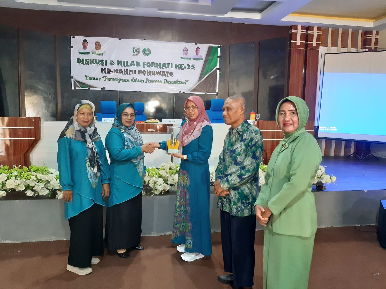 Lismawy Sampaikan Peren Perempuan Pada Milad Forhati Ke-25