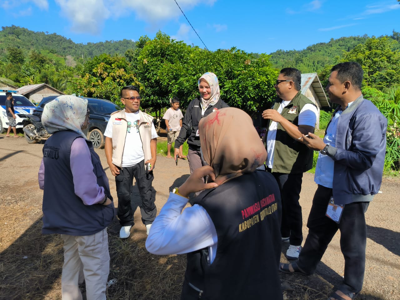 Ampuh! Bawaslu Provinsi Awasi Pelaksanaan PSU Gorut Hasil Saran Perbaikan