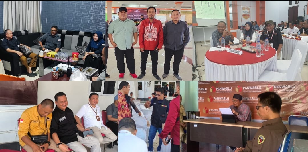 Bawaslu Provinsi Gorontalo Melakukan Supervisi dan Rekapitulasi Penghitungan Suara di Kabupaten/Kota
