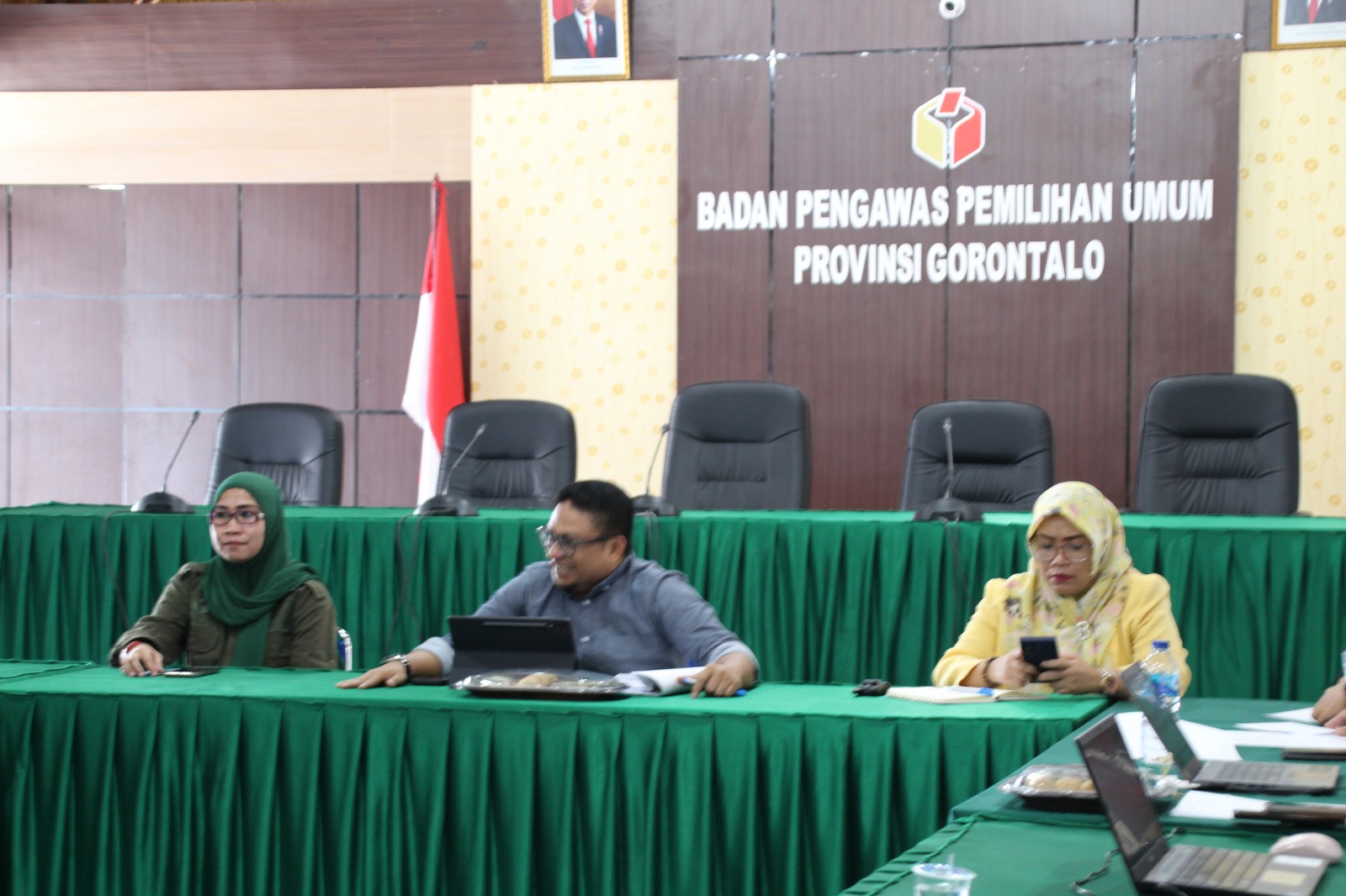 Idris Menerima Konsultasi Bawaslu Kabupaten/Kota Untuk Memastikan Proses Verifikasi Berkas Selaksi Panwascam Eksistensi Berjalan Sesuai Aturan