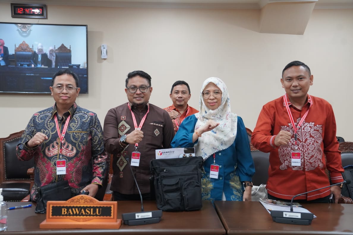 Bawaslu Provinsi Gorontalo Hadiri Sidang Lanjutan PHPU di Mahkamah Konstitusi