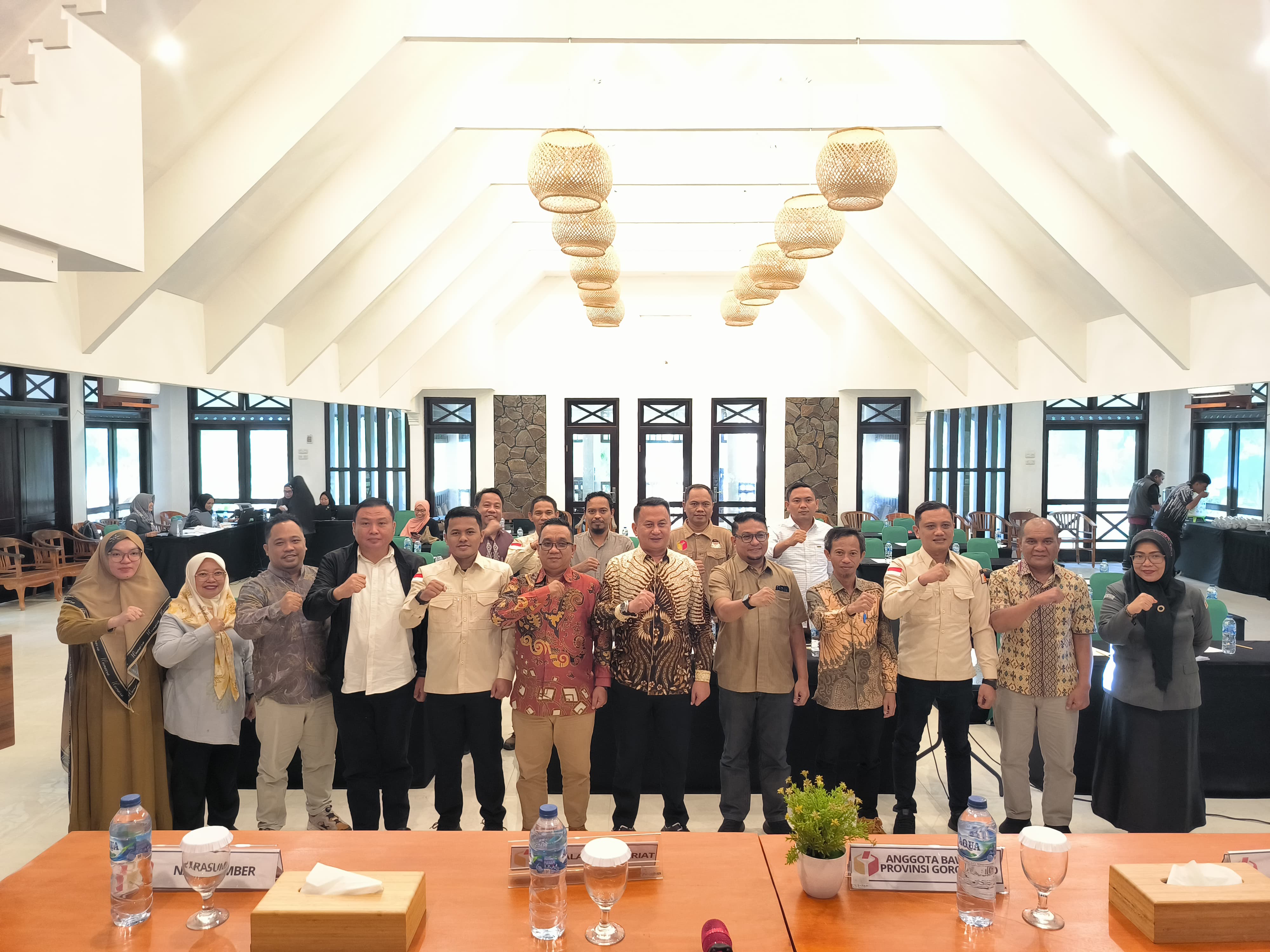 Bawaslu Provinsi Gorontalo Gelar Rakor Penguatan Kelembagaan