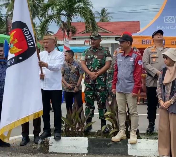 Pendistribusian Logistik PSU, Lismawy Awasi Ketat