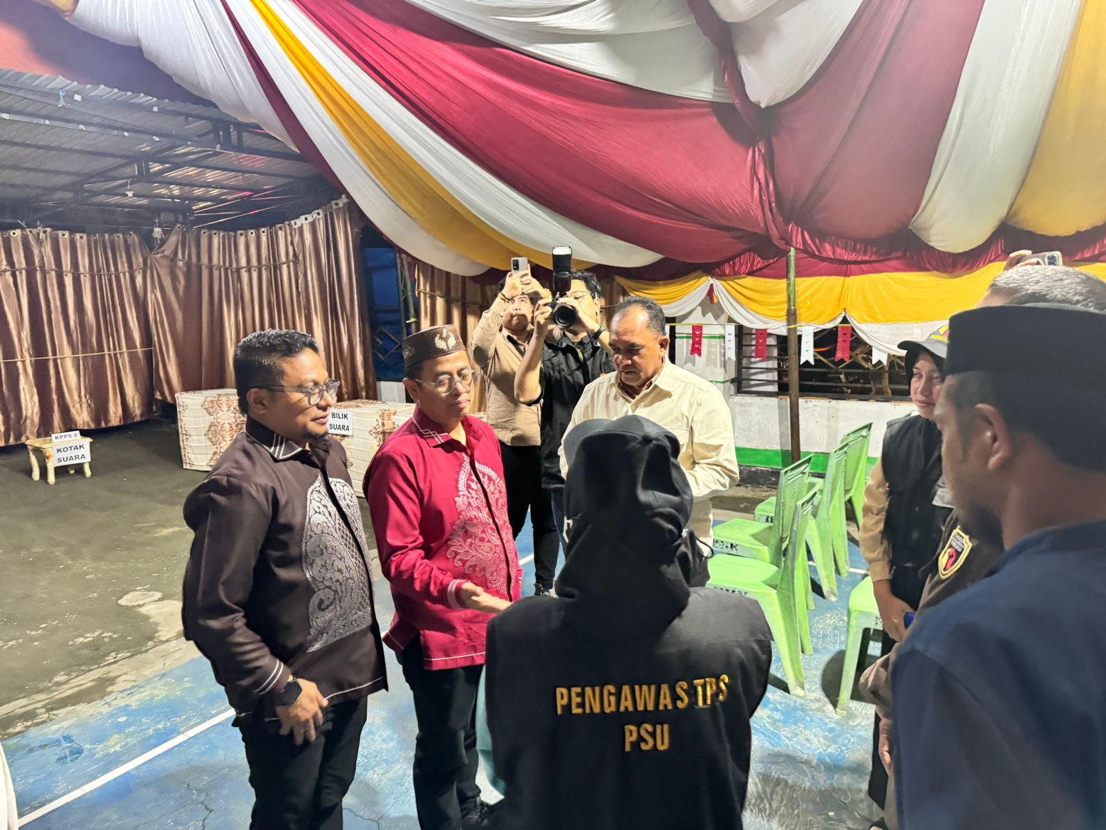 Patroli Pengawasan Bawaslu RI dan Provinsi Gorontalo di TPS Boalemo dan Pohuwato