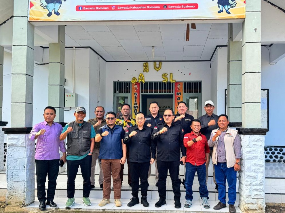 Puadi Kunjungi Kantor Bawaslu Kabupaten Boalemo Tekankan Hal ini