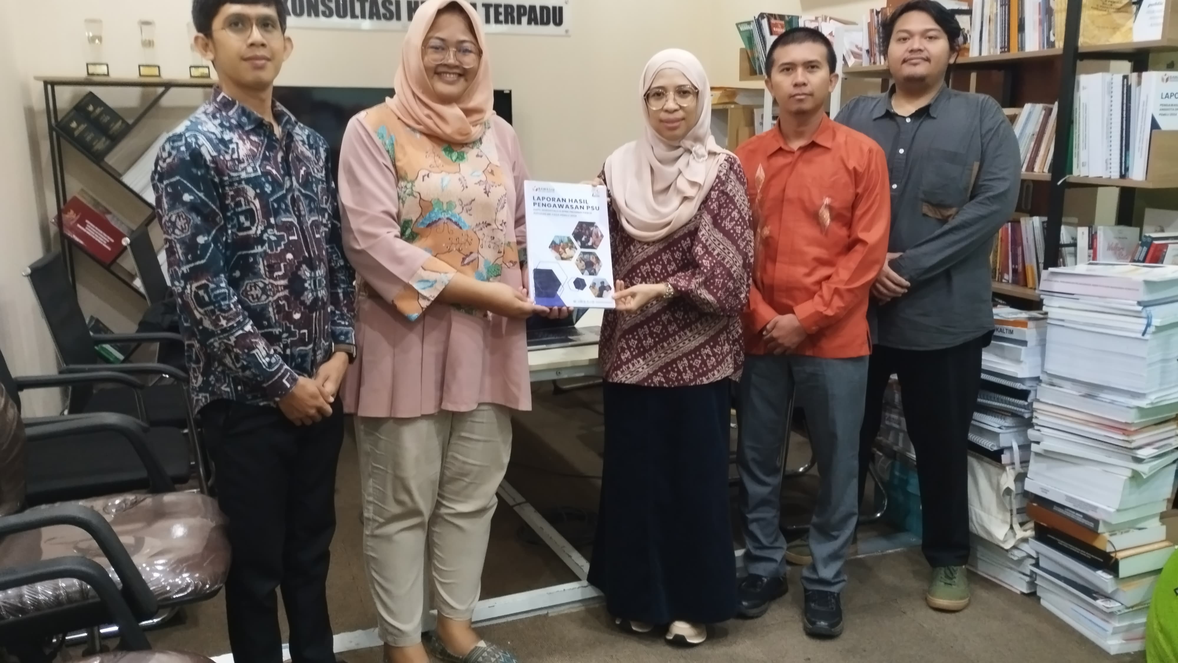 Bawaslu Provinsi Gorontalo Sampaikan Laporan Pengawasan Pelaksanaan PSU