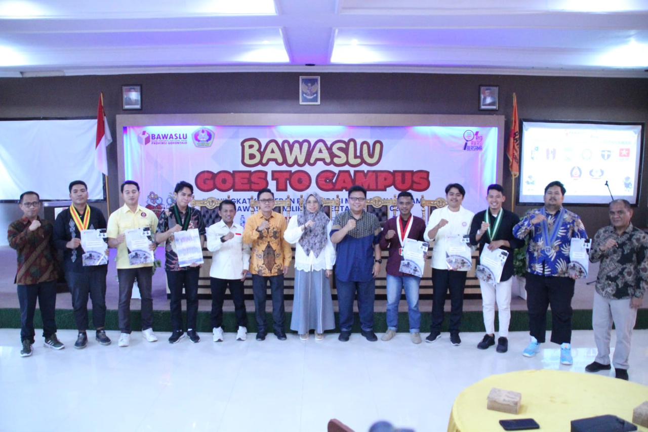 Bawaslu Provinsi Gorontalo Gandeng Organisasi Mahasiswa untuk Tingkatkan Pengawasan Partisipatif