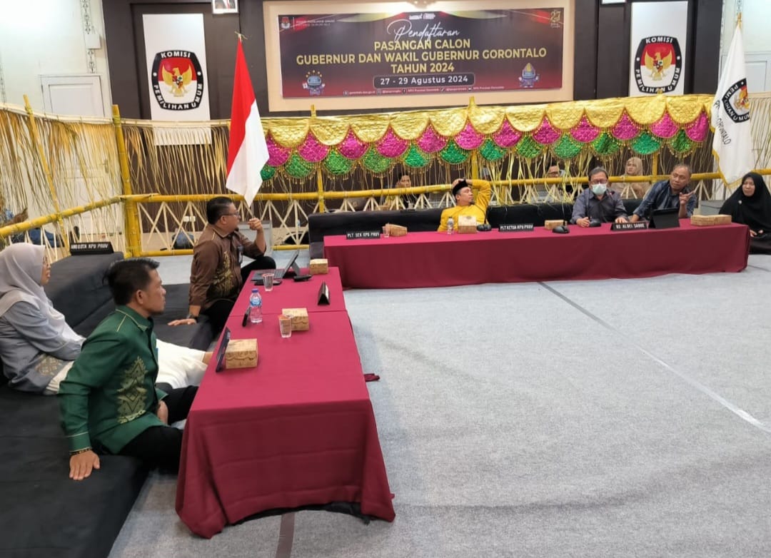 Pemeriksaan Kesehatan Bapaslon Gubernur dan Wakil Gorontalo, Bawaslu Provinsi Gorontalo ikuti Rapat Persiapan