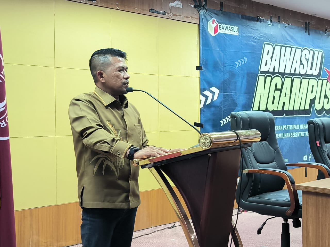 Fadjri Arsyad : Mahasiswa turut berpartisipasi Awasi Pemilihan 2024
