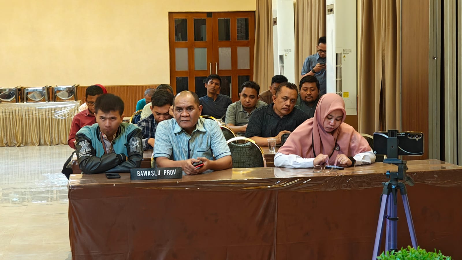 Bawaslu Provinsi Gorontalo Hadiri Rapat Koordinasi Pembatasan Dana Kampanye Pilgub 2024