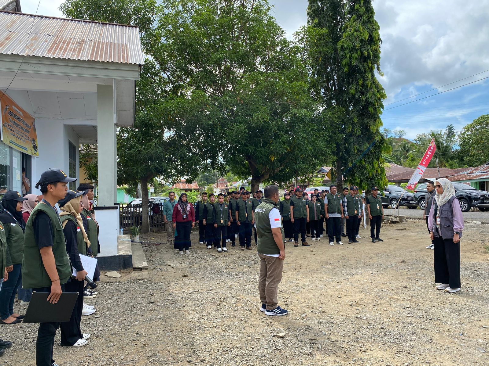 Lismawy Ibrahim Pimpin Apel Pengawasan Kampanye di Boalemo