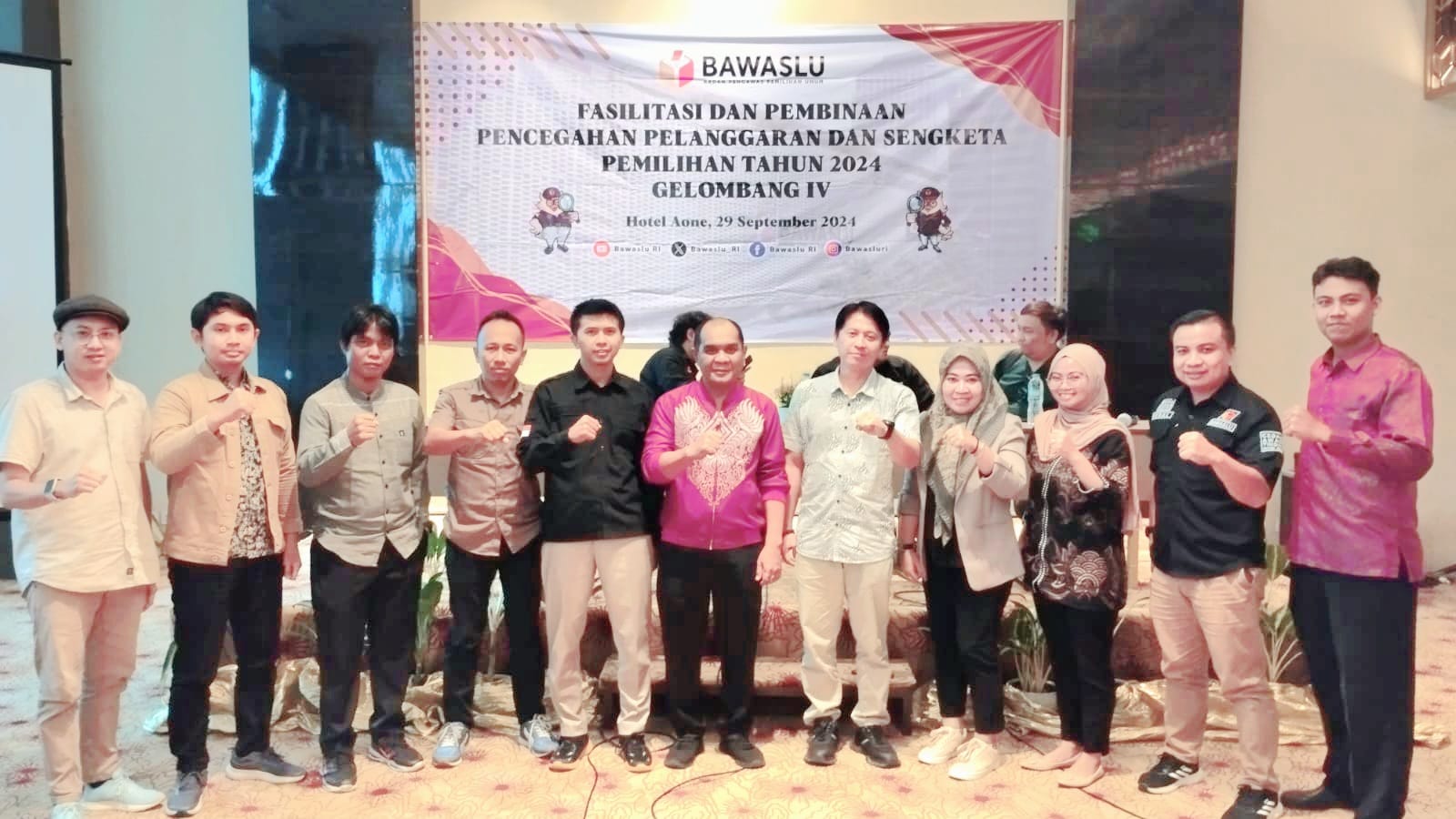 Cegah Pelanggaran Pemilihan, Bawaslu Provinsi Gorontalo Ikuti Fasilitasi dan Pembinaan di Jakarta