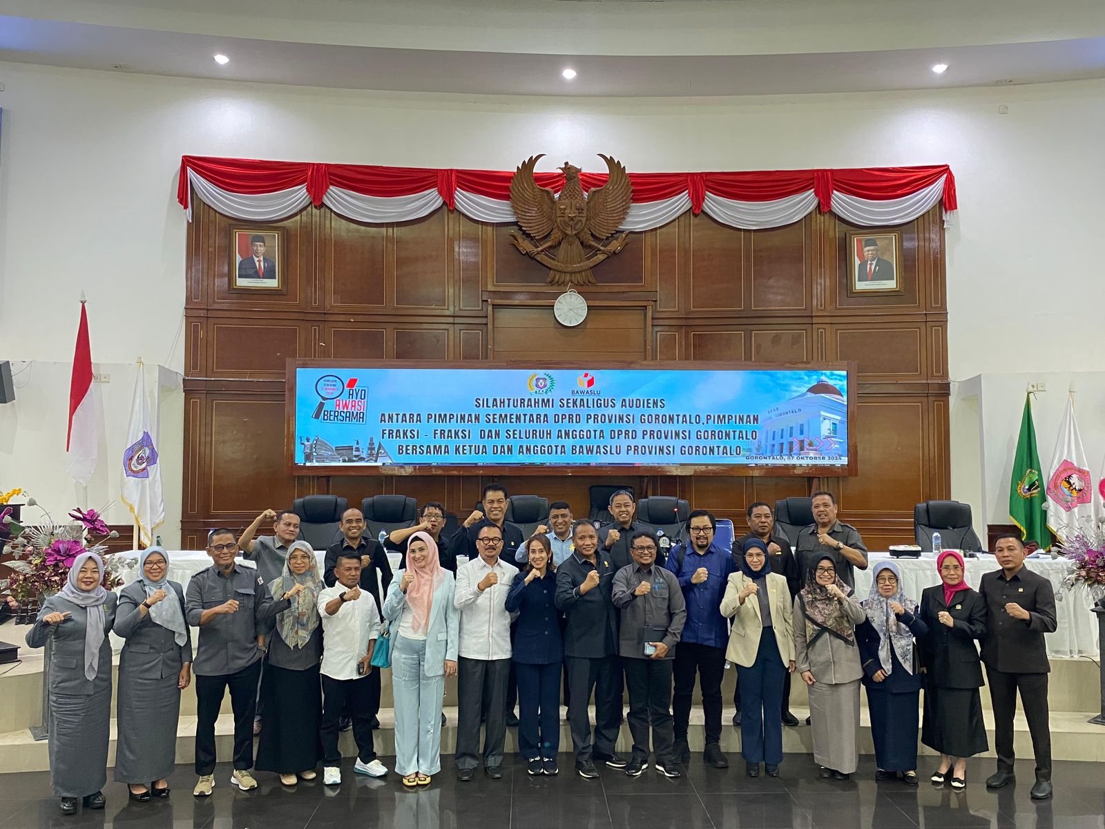 Bawaslu Provinsi Gorontalo Hadiri Audiensi dengan DPRD Gorontalo