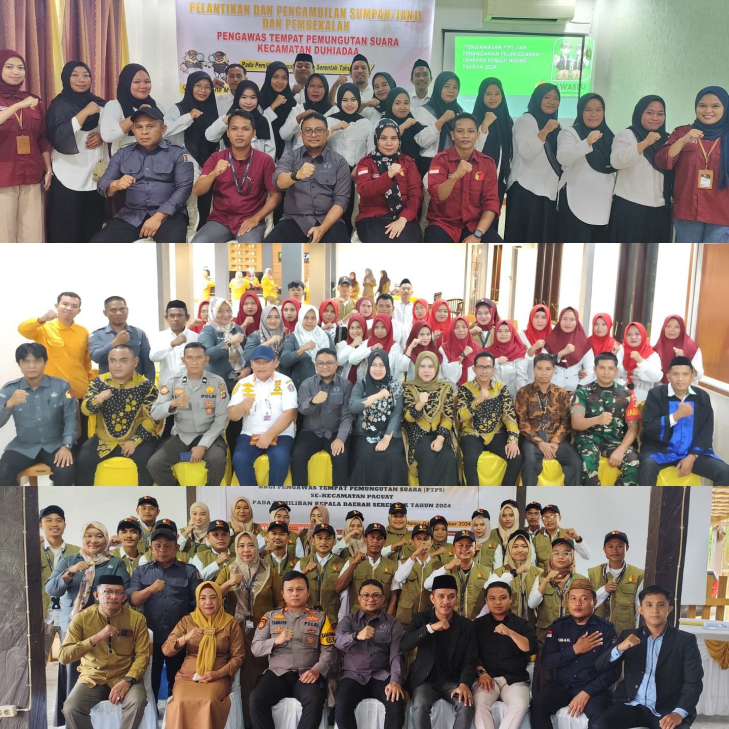 Idris Usuli Harap agar pengawas TPS lebih mengedepankan sinergitas serta kolaborasi kerja antara sesama pengawas