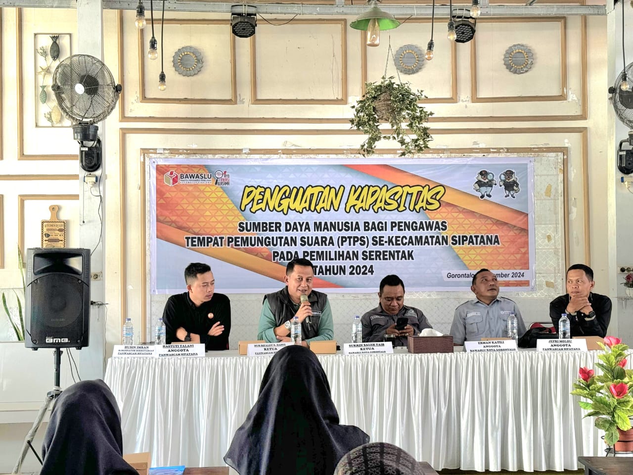 Nikson Entengo Himbau Pengawas TPS Perkuat Pengawasan pada Pemilihan Kepala Daerah 2024
