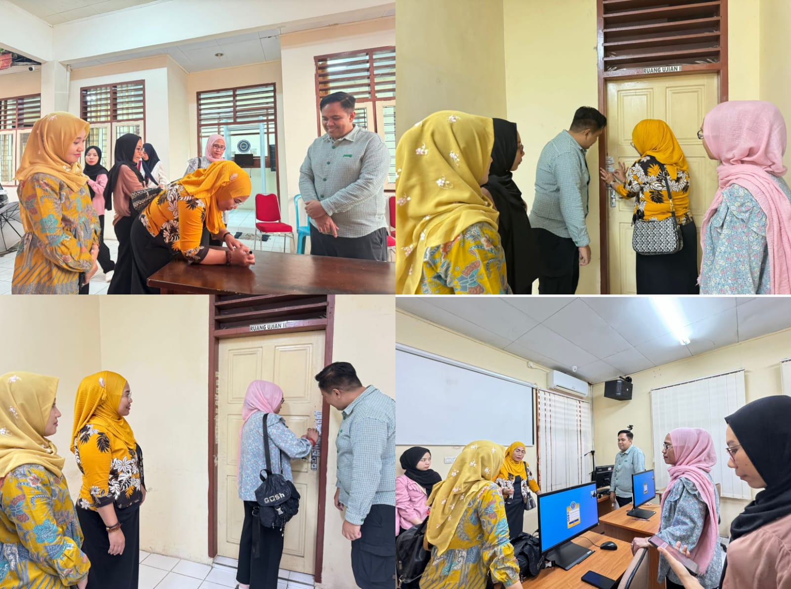 Pemasangan Segel Ruang SKD CPNS Bawaslu Tahun 2024 untuk Jamin Keamanan Seleksi