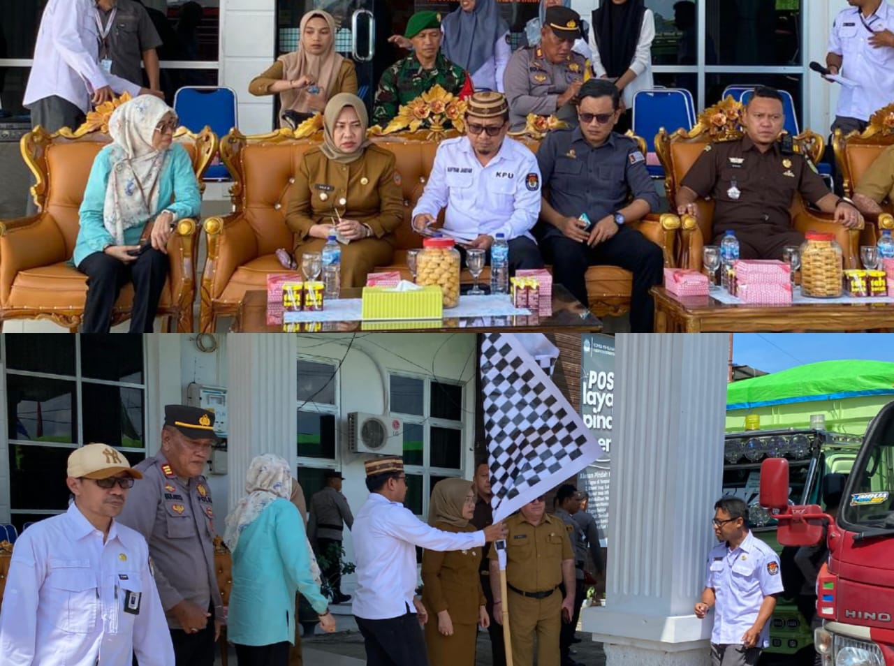 Lismawy Ibrahim Awasi Distribusi Logistik Pemilihan Kepala Daerah 2024