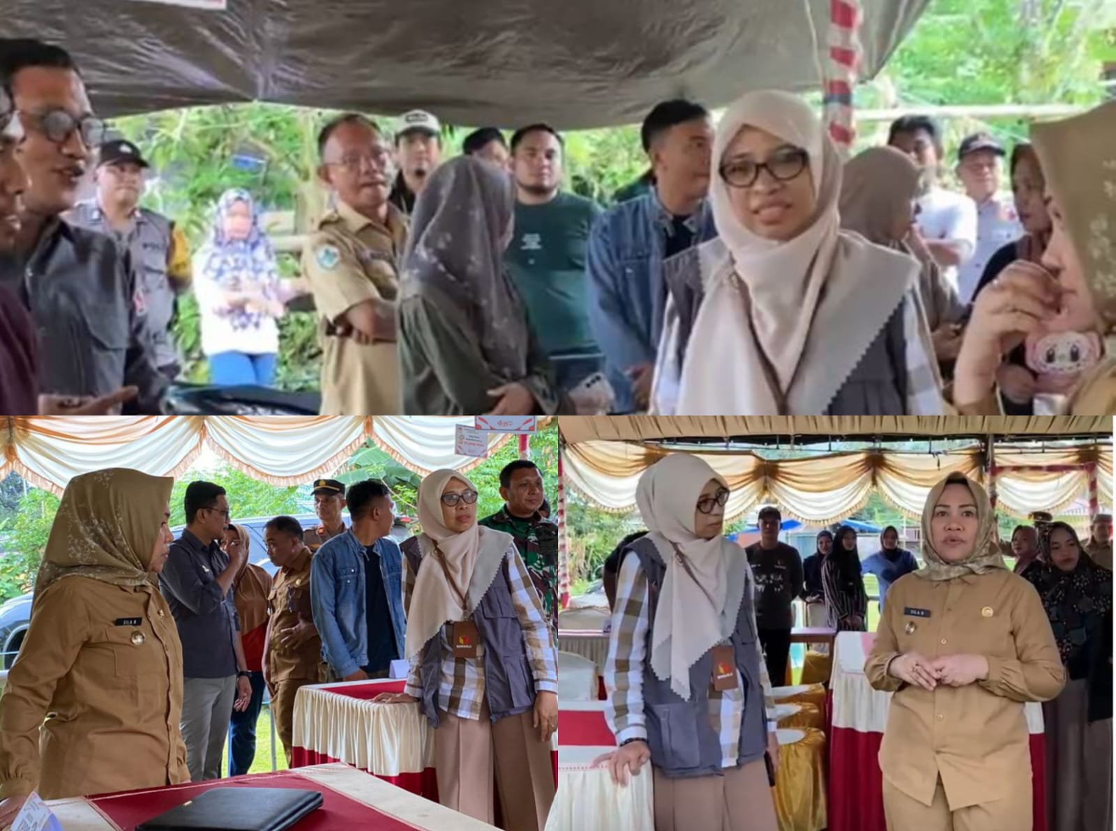 Lismawy Ibrahim Tinjau Kesiapan TPS di Gorontalo Utara