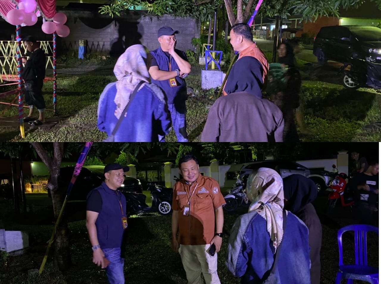 Pastikan TPS di bangun sesuai standar, Nikson Entengo Pantau Pembangunan TPS untuk Pilkada 2024