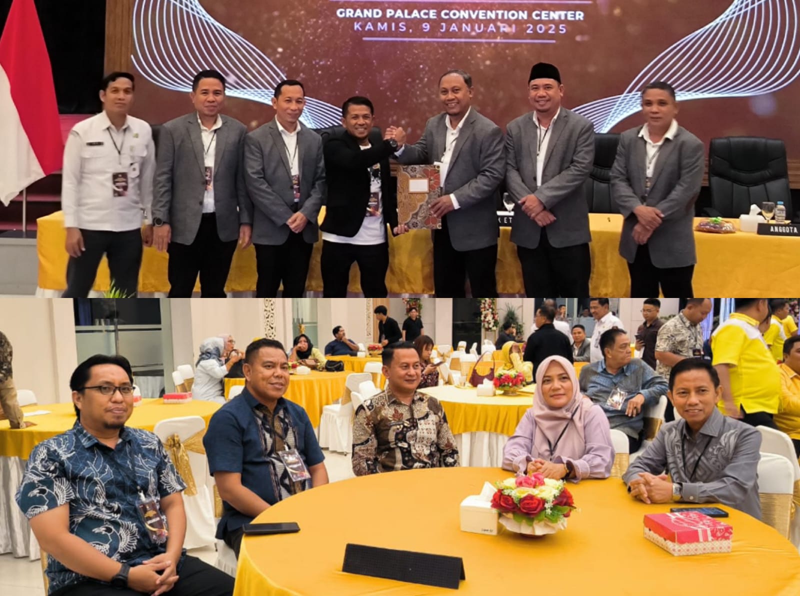 Bawaslu Provinsi Gorontalo Hadiri Penetapan Pasangan Terpilih Gubernur dan Wakil Gubernur pada Pilkada 2024