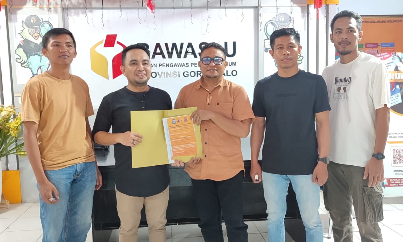 Bawaslu Provinsi Gorontalo Terima Pernyataan Sikap Terkait PSU Pilkada Gorontalo Utara