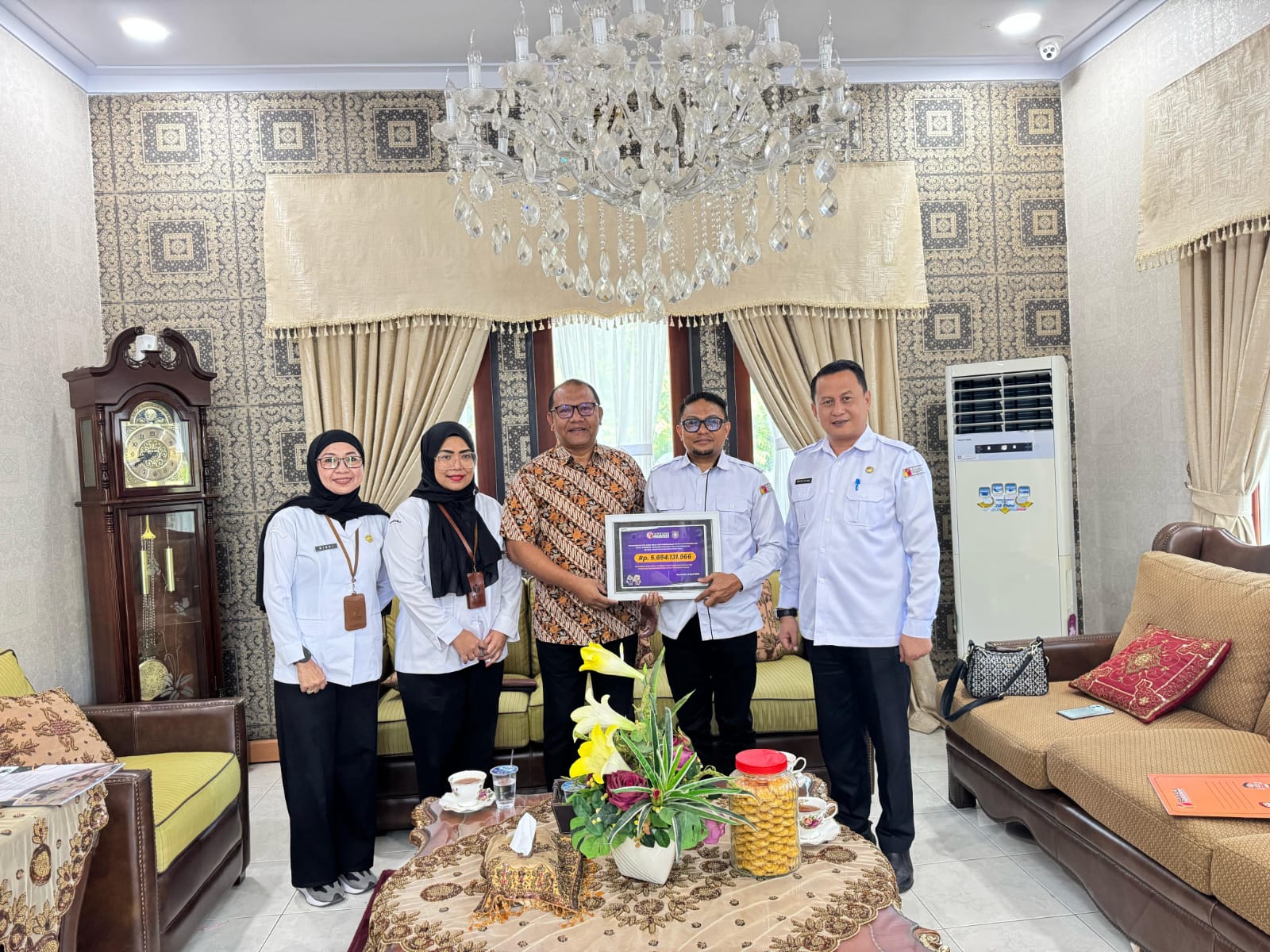 Bawaslu Provinsi Gorontalo Kembalikan Sisa Dana Hibah Pilgub 2024 ke Pemerintah Provinsi Gorontalo