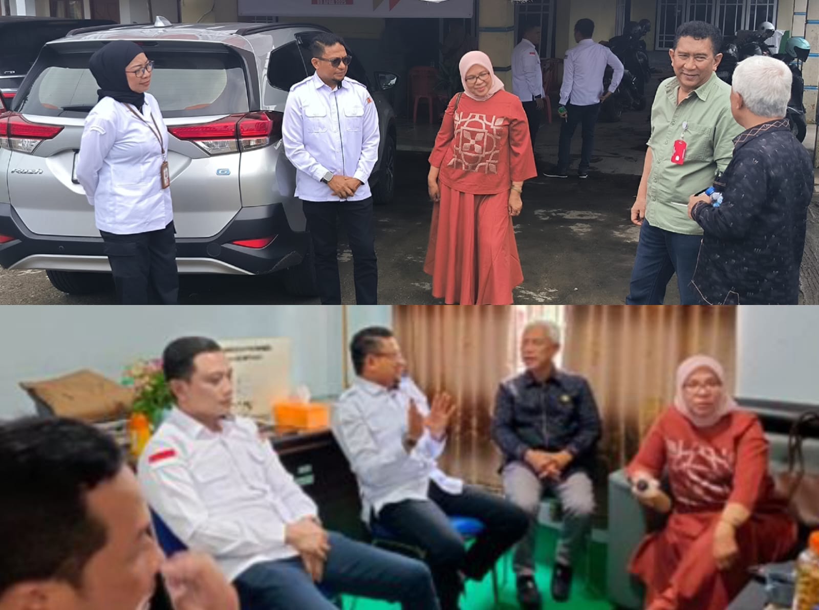 Ketua Bawaslu Provinsi Gorontalo, Idris Usuli terima kunjungan DPRD Provinsi Gorontalo Tinjau Kesiapan Bawaslu untuk PSU Pilkada Gorontalo Utara