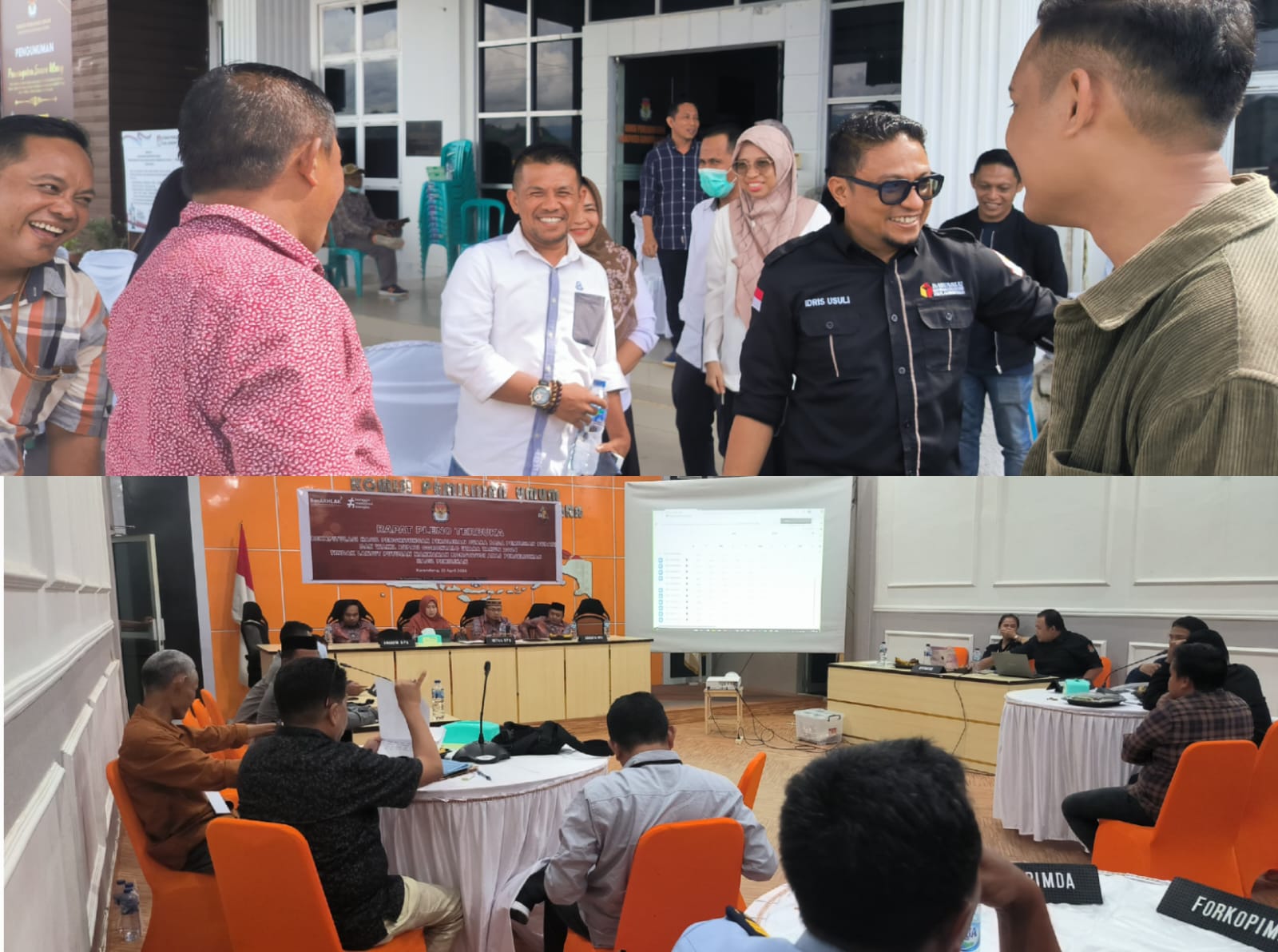 Bawaslu Provinsi Gorontalo Monitoring Rekapitulasi Hasil Penghitungan Suara Pemilihan Bupati Gorontalo Utara 2024