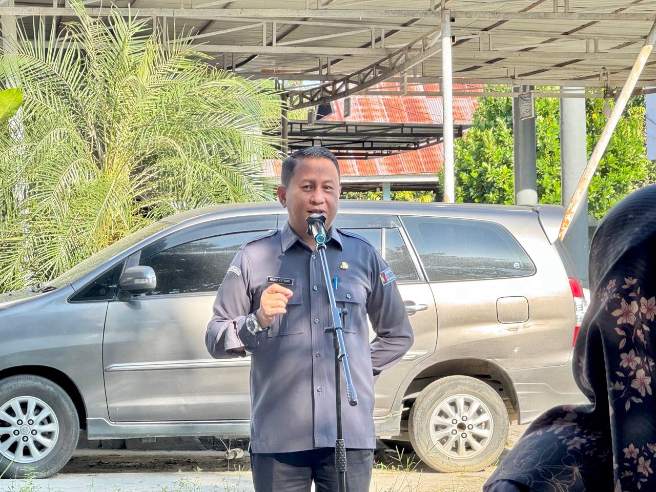 Nikson Entengo Minta Pegawai tingkatkan dan Perbaiki Pola Kerja