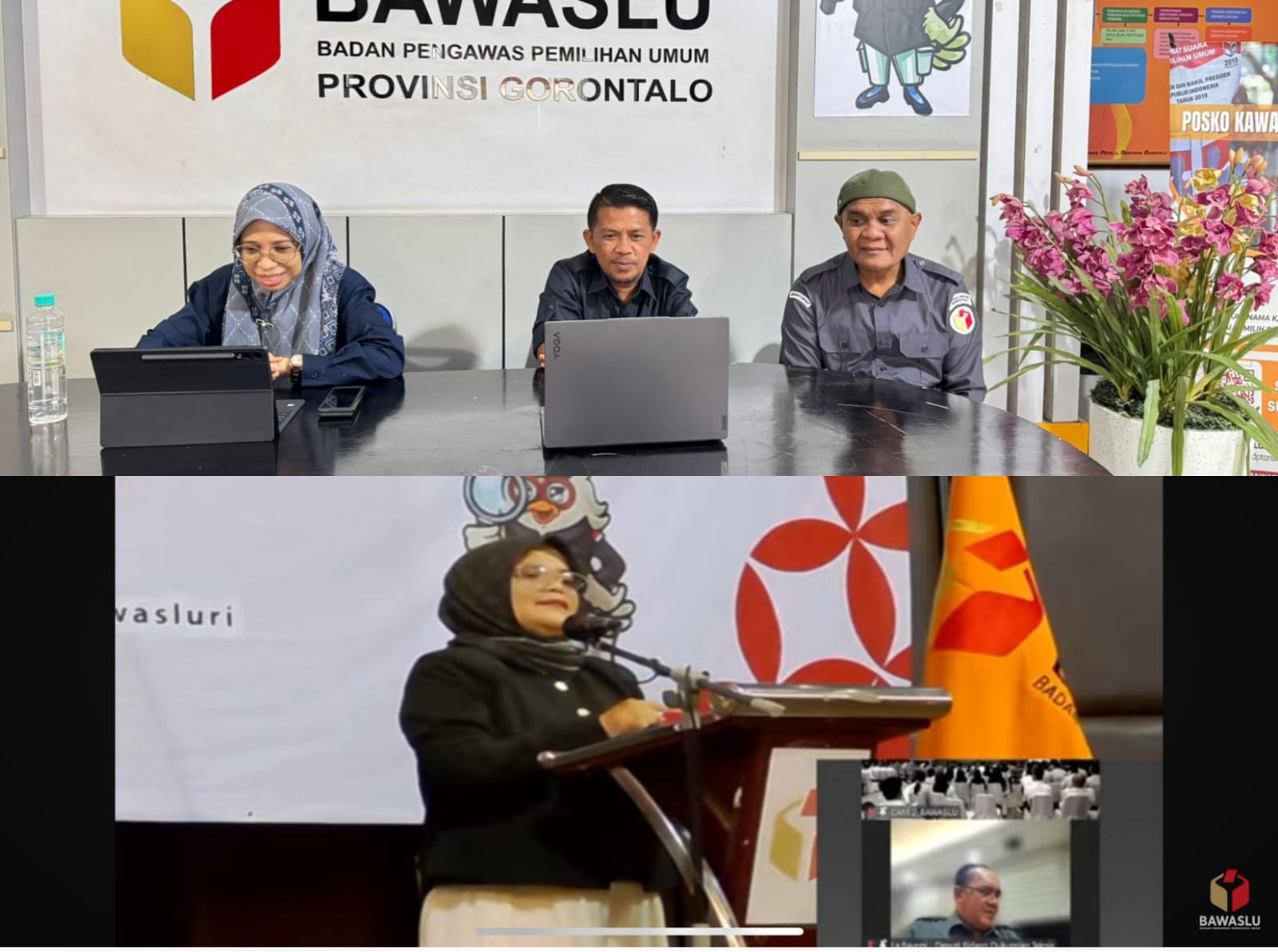 Bawaslu Provinsi Gorontalo Hadiri Kick-Off Pendidikan Pengawas Partisipatif Menuju Pemilu 2029 Bermartabat