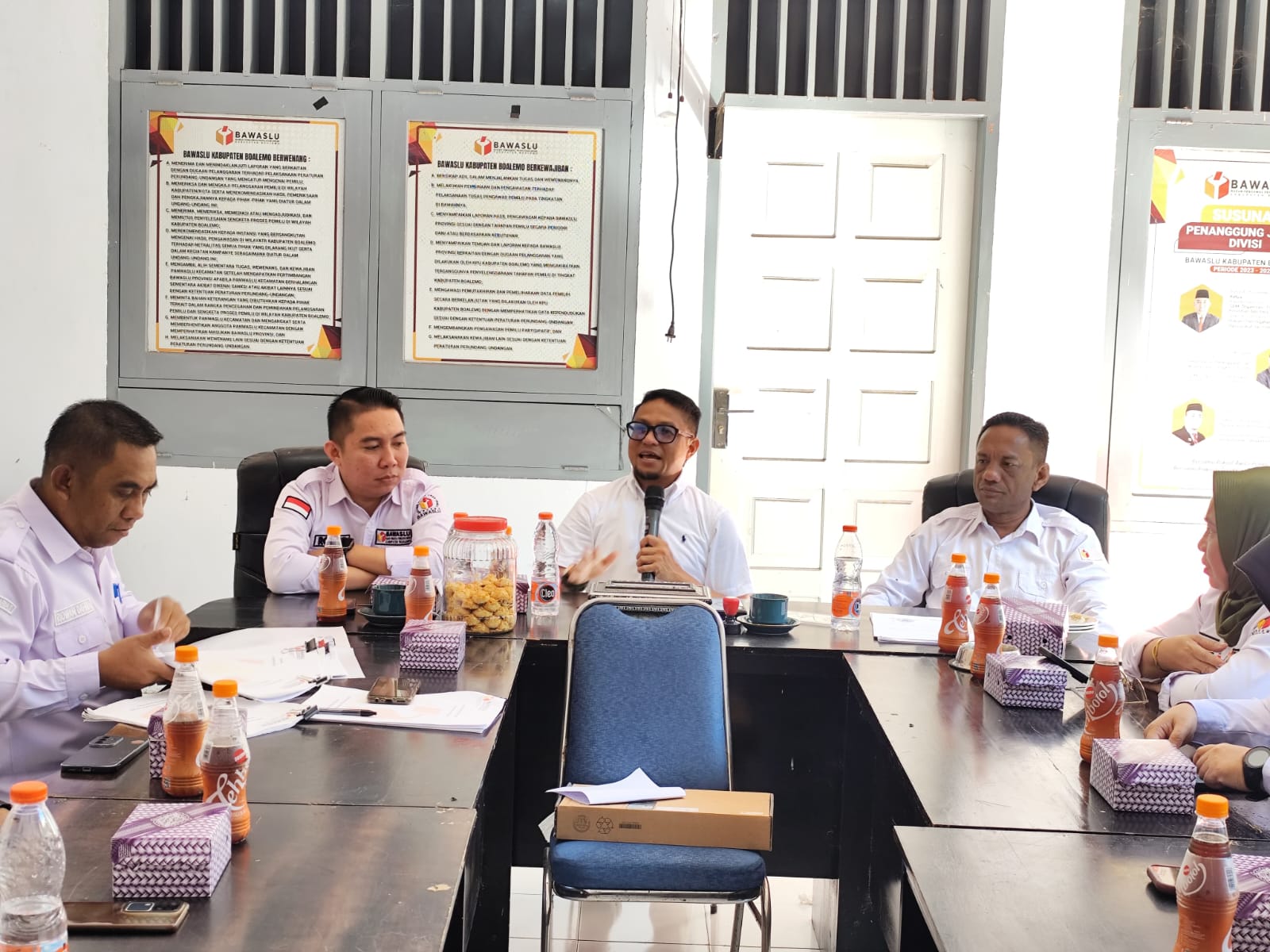 Ketua Bawaslu Provinsi Gorontalo Idris Usuli Monitoring PDPB di Boalemo, Tegaskan Soal Disiplin dan Kinerja Lembaga
