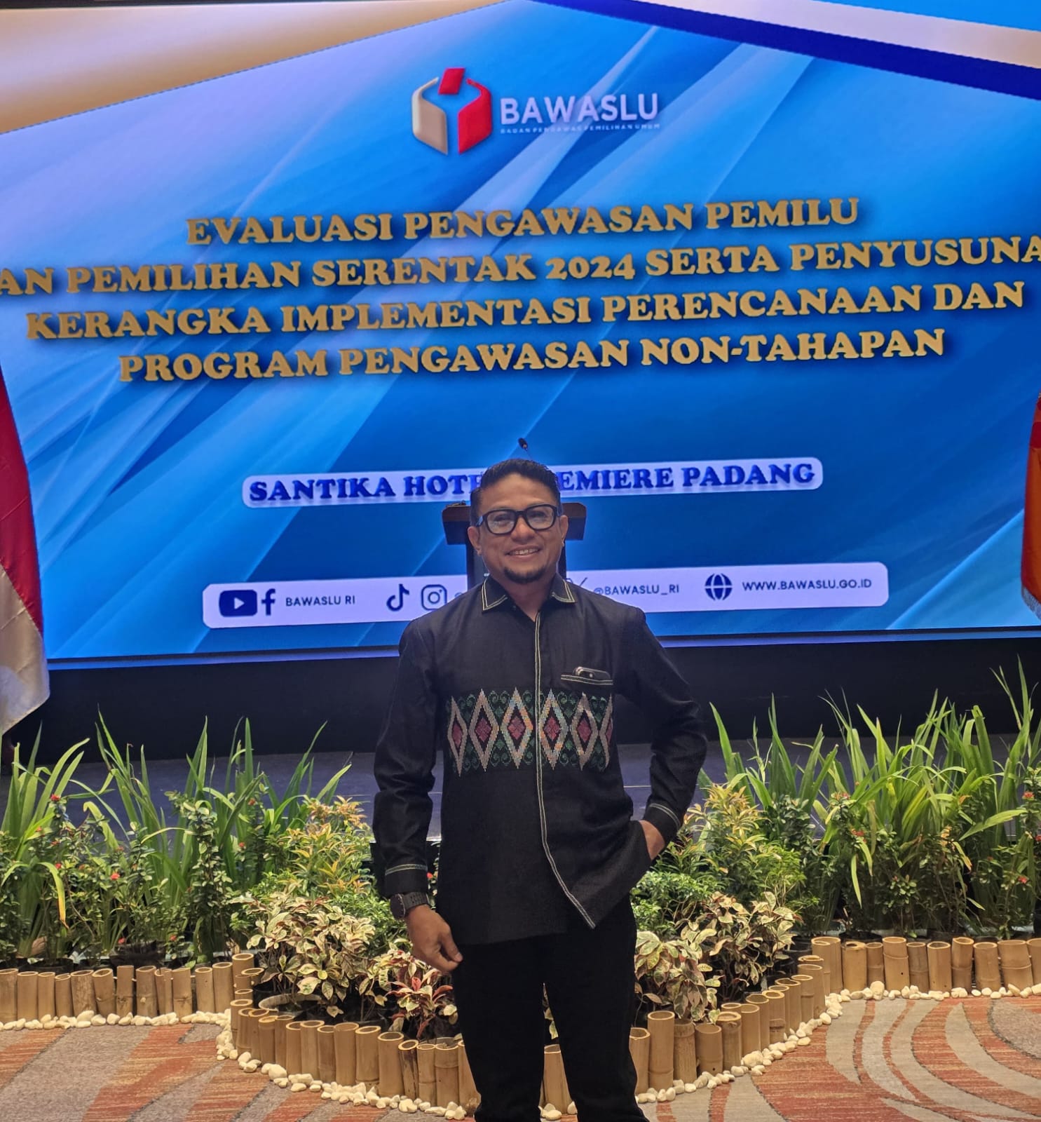 Identifikasi Tantangan Pengawasan, Ketua Bawaslu Provinsi Gorontalo Idris Usuli Hadiri Evaluasi Pengawasan Pemilu dan Pemilihan