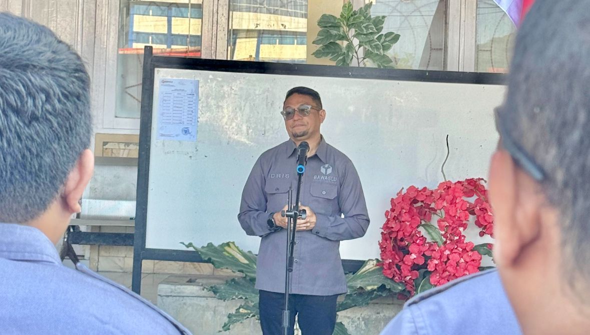 Ketua Bawaslu Provinsi Gorontalo Lakukan Pembinaan di Bawaslu Kota Gorontalo