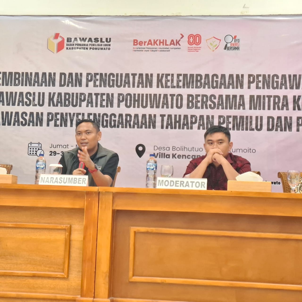 Wahyudin Akili Tekankan Pentingnya Masukan Masyarakat untuk Penguatan Regulasi Pemilu