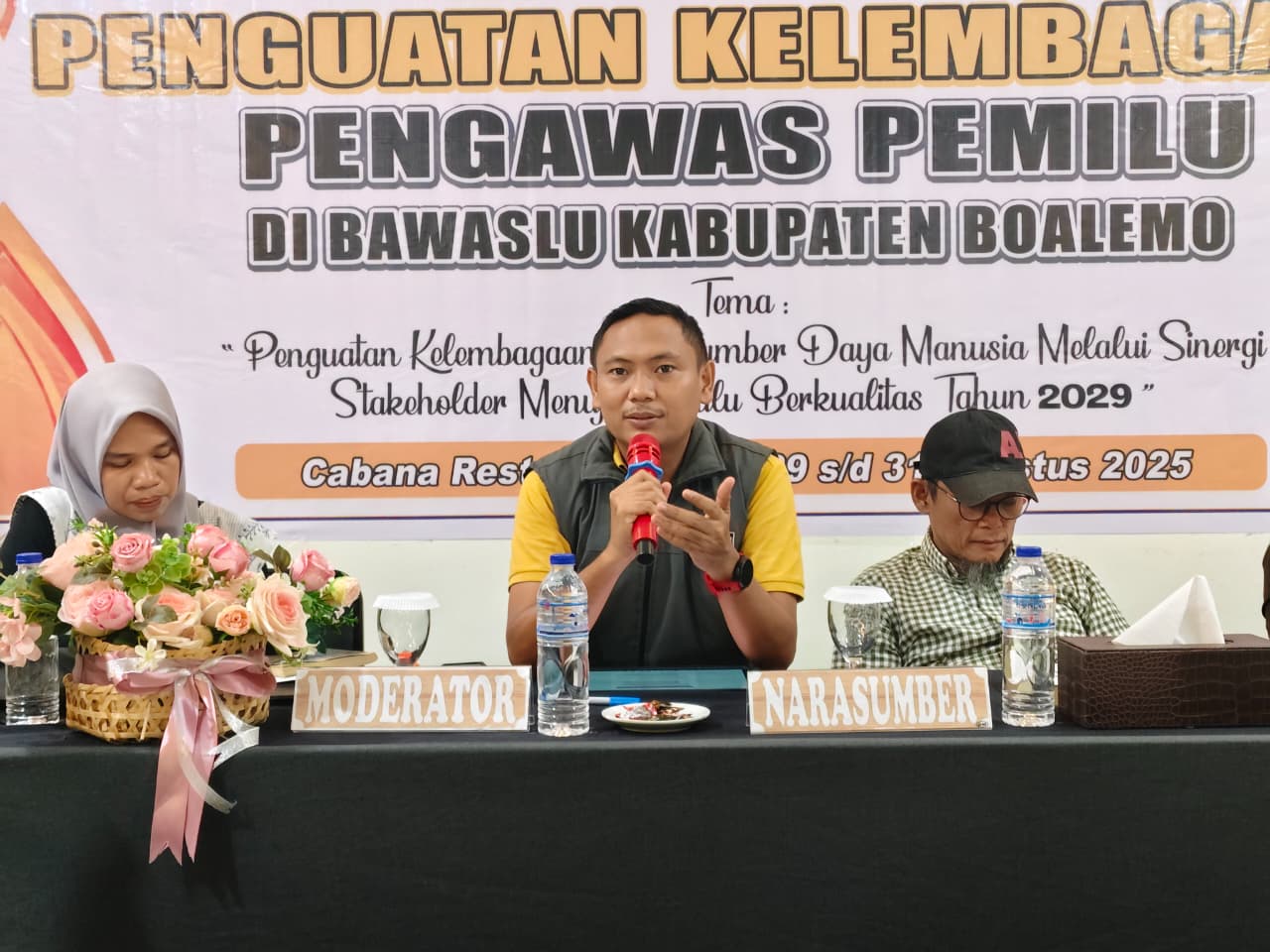 Wahyudin Akili: Bawaslu Jadi Ruang Penyelesaian Sengketa Pemilu