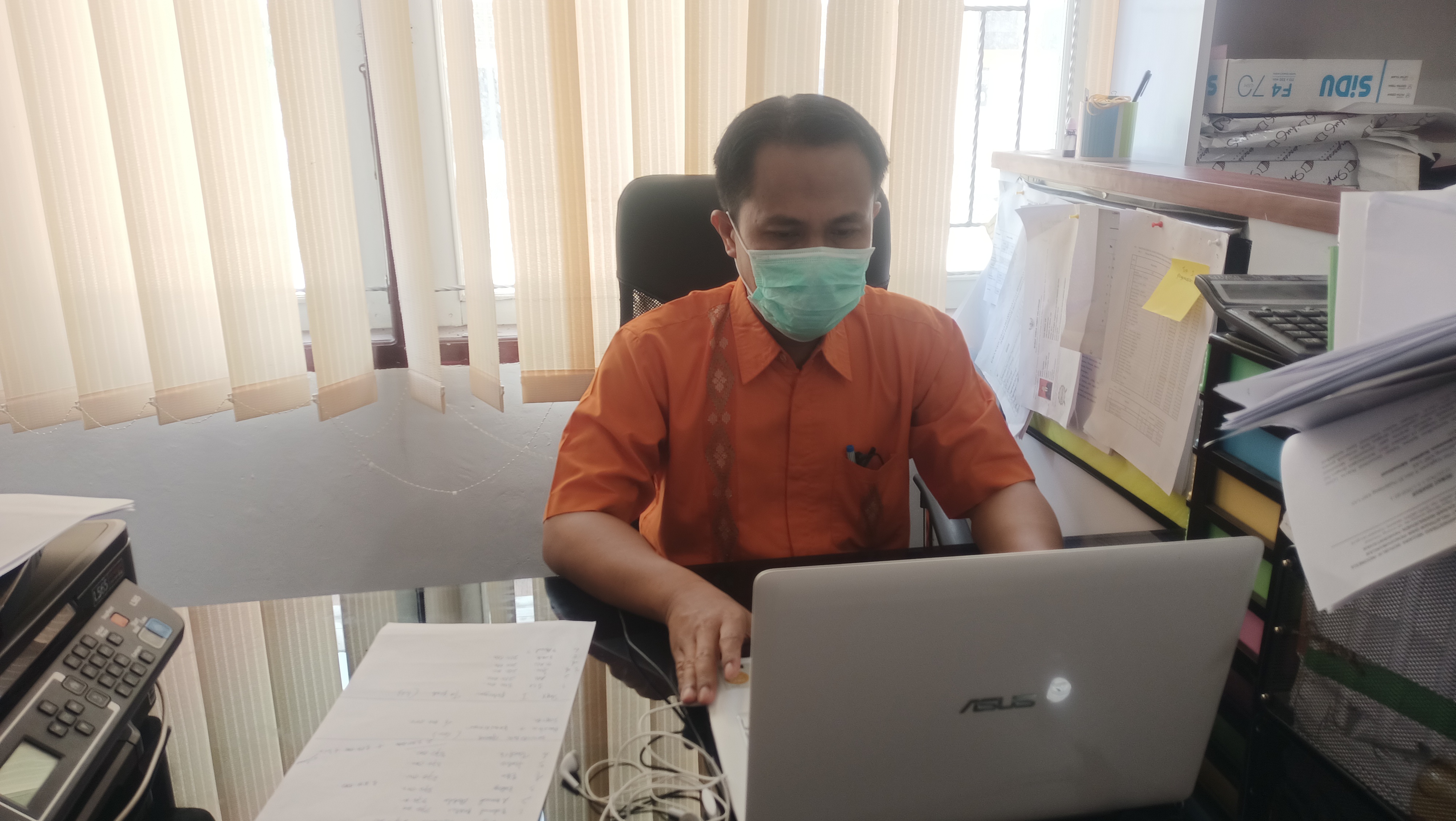 Iswan Maksum Ikuti sosialisasi Pedoman Pelaksanaan langkah-langkah akhir tahun anggaran 2021