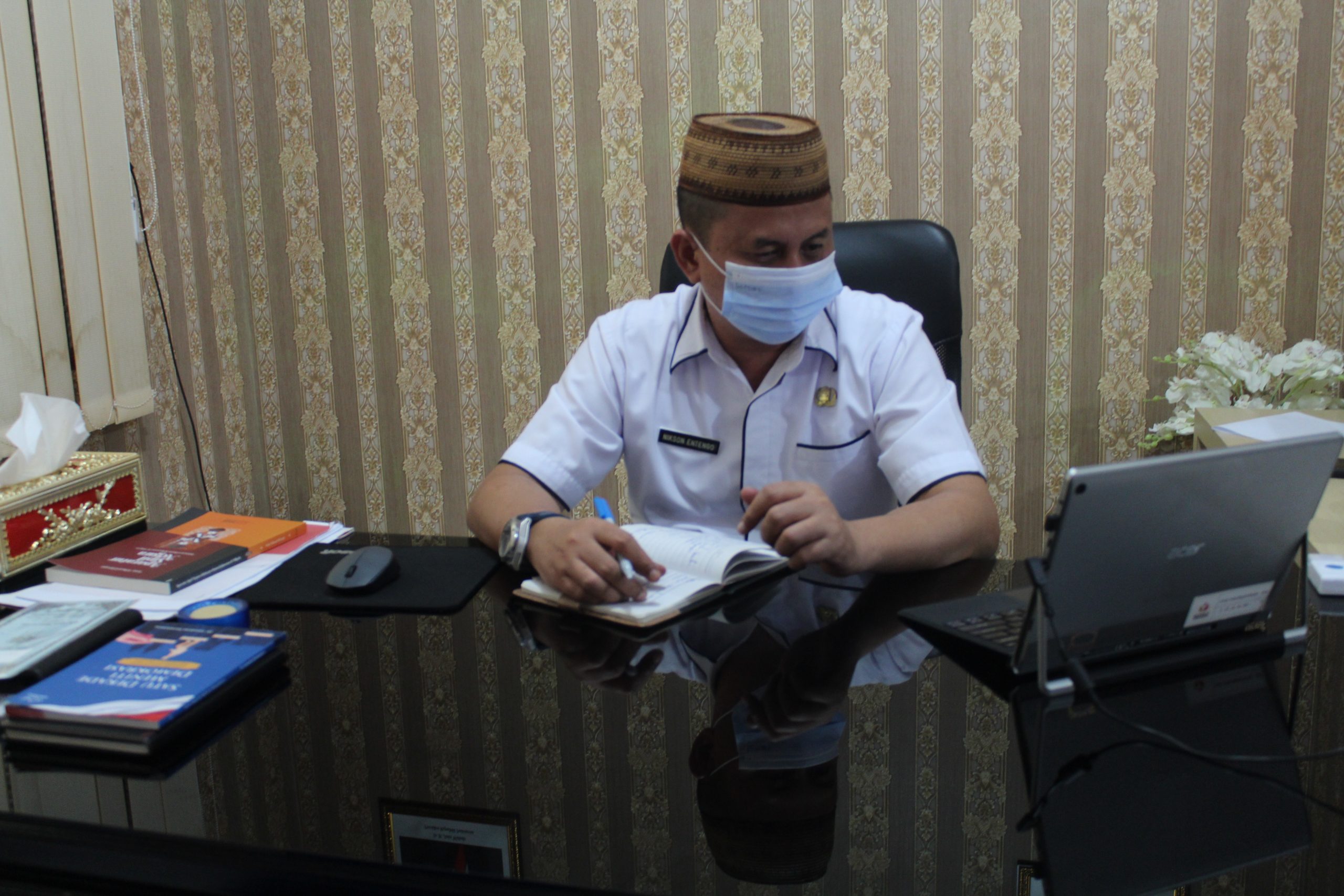 Ikuti Sosialisasi, Nikson: Pengadaan APD Disalurkan Sesuai Prosedur