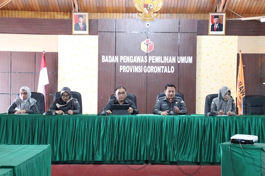 Bawaslu Provinsi Gorontalo Menerima Kunjungan Kerja Dari Inspektur Wilayah III