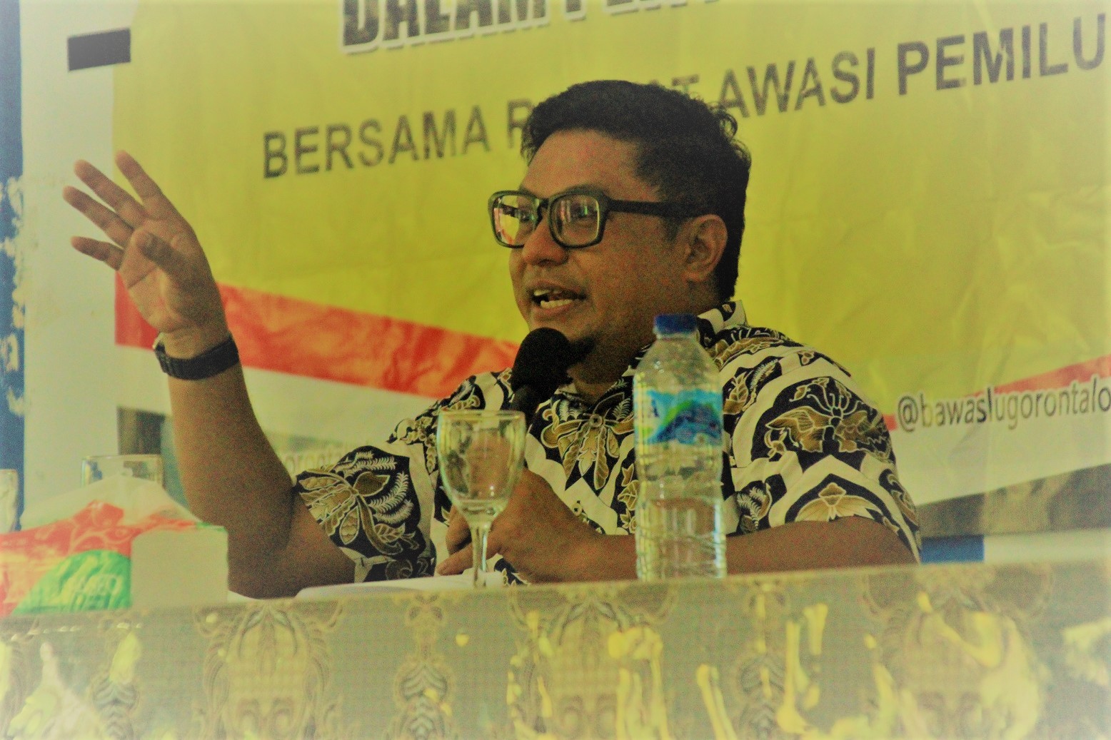 Perkuat Jejaring, Idris : Ajak Masyarakat Berperan Dalam Pengawasan Pemilu dan Pemilihan