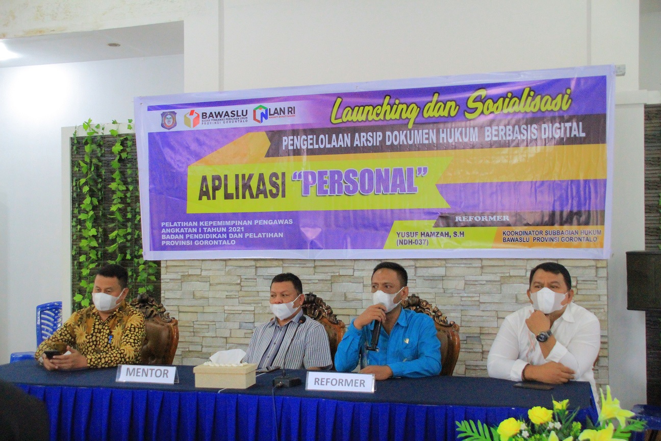 "Launching Aplikasi PERSONAL, Reformer Yusuf Hamzah Mendapat Dukungan Penuh"