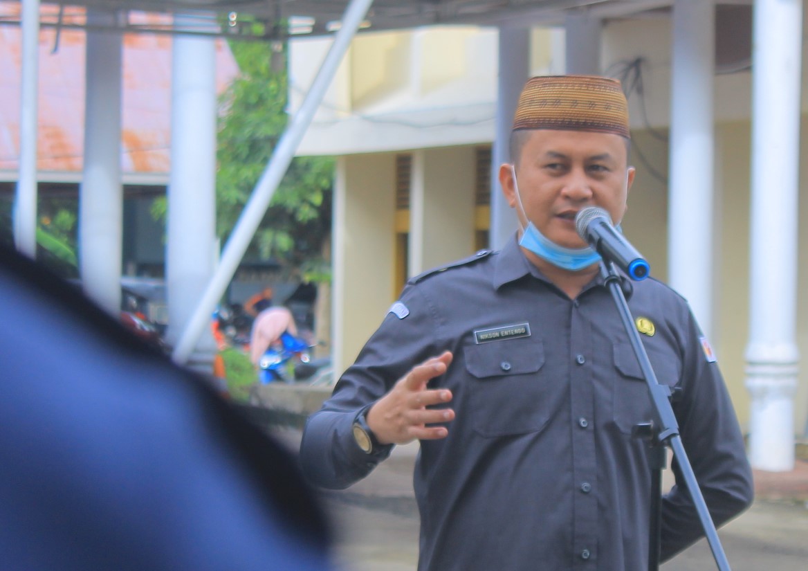 Beri Arahan Pada Apel Pagi, Nikson : â€œBerharap Integritas dan Soliditas Lembaga di Bawaslu Terus Dijaga